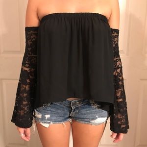 Flowy off the shoulder top